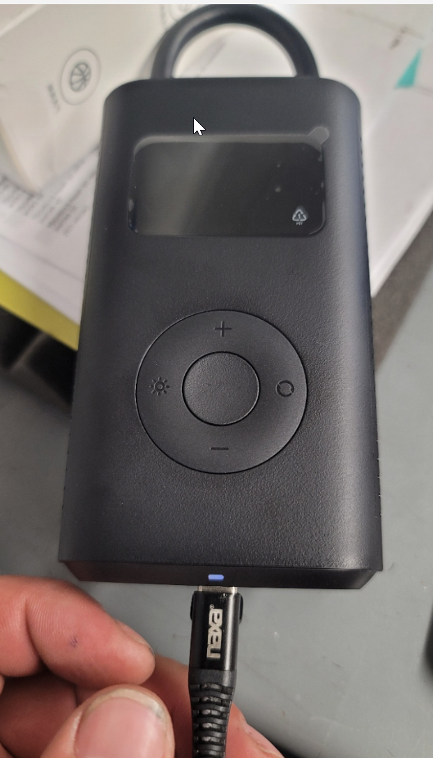 Electric Tire Pump USB-C Rechargable