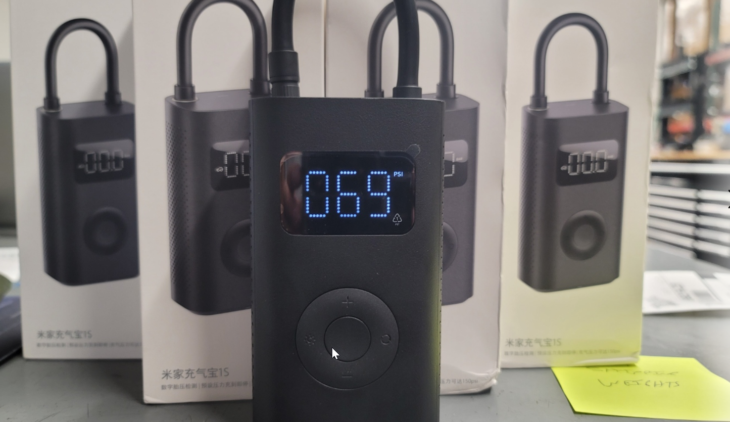 Electric Tire Pump USB-C Rechargable
