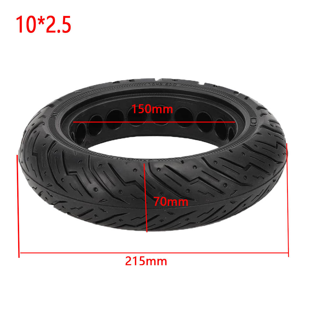 10x2.5 Solid Tire For Ninebot Max G30
