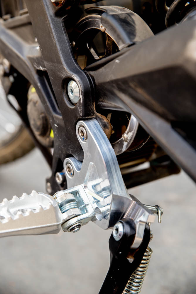 Billet Peg Brackets Kit With Kickstand Compatible with Surron
