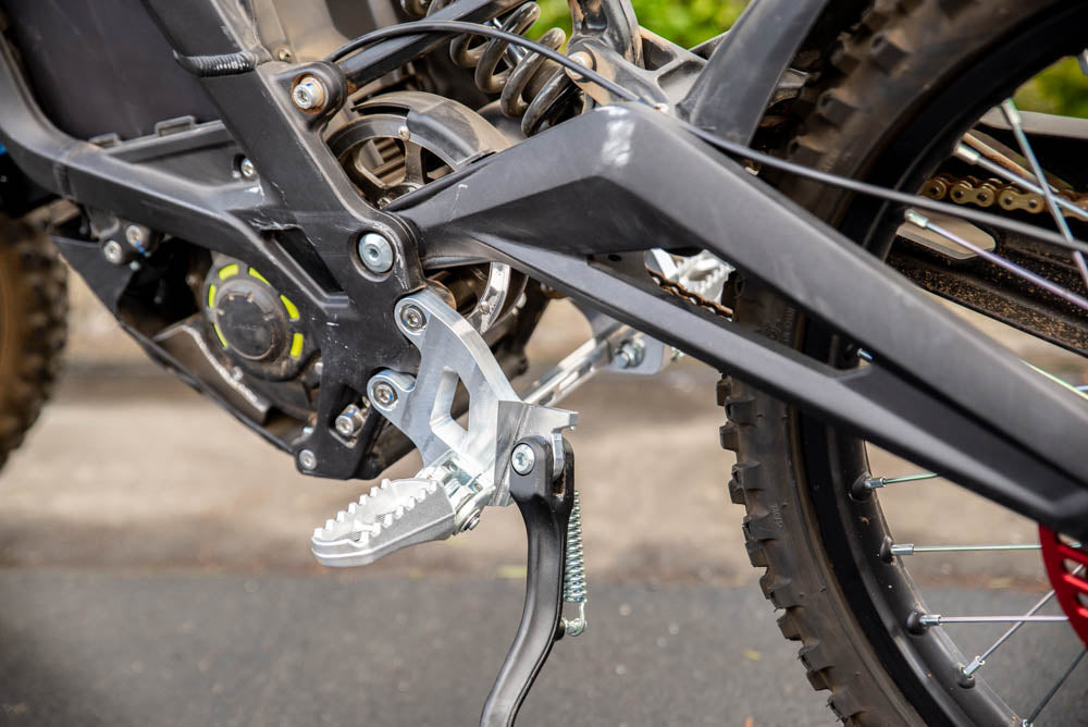 20mm Lowering Peg Bracket Set With Kickstand Option and Support Brace Compatible with Surron