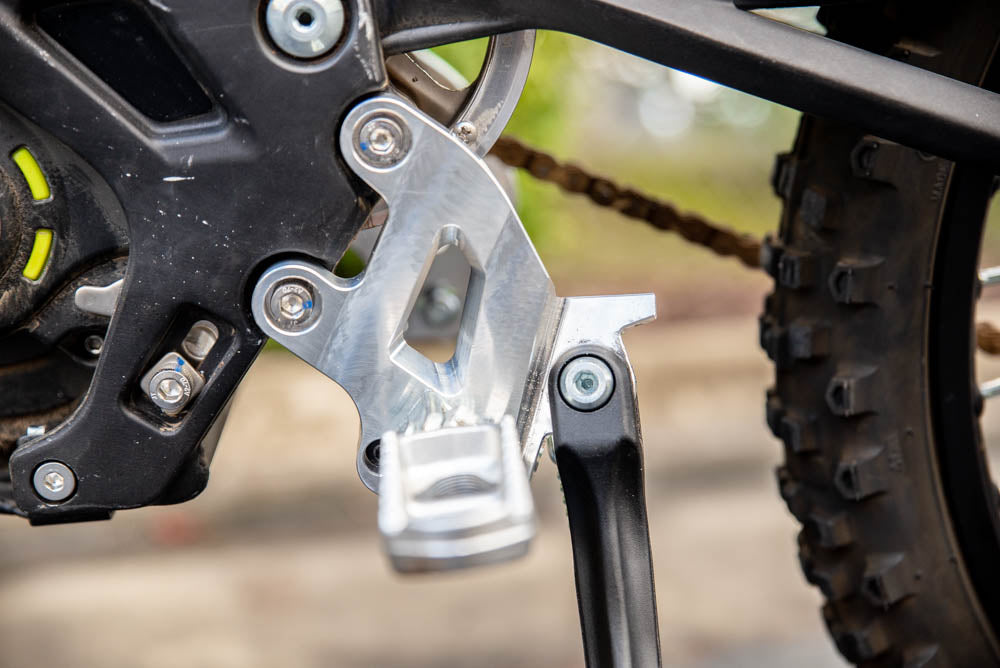 20mm Lowering Peg Bracket Set With Kickstand Option and Support Brace Compatible with Surron