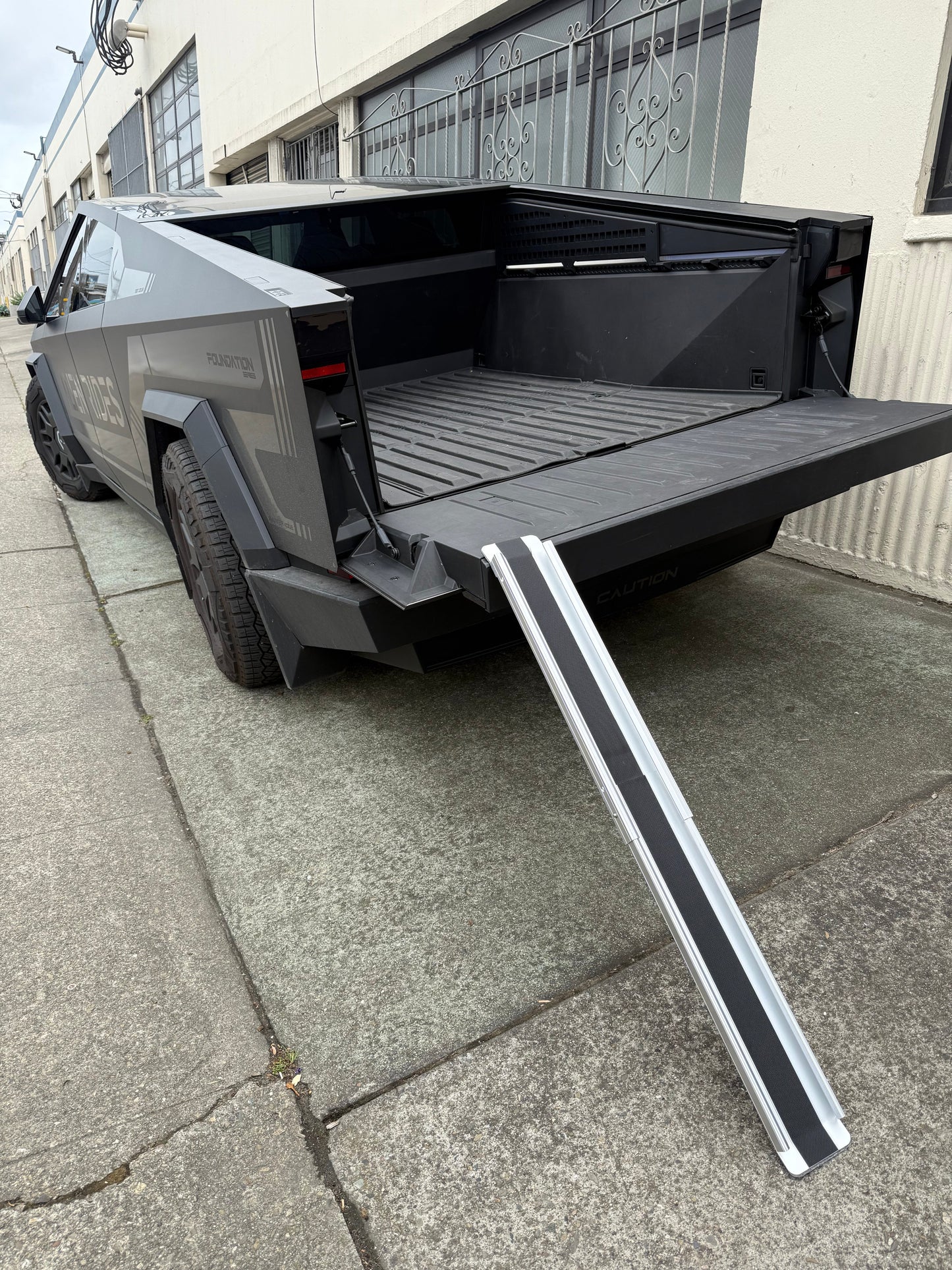 Extendable Ramp for Loading Bikes, Scooters, and Unicycles