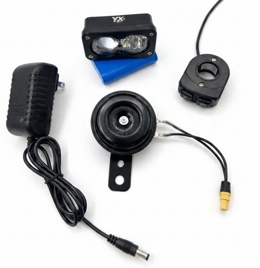 Baja Light & Horn RECHARGEABLE [COMES WITH BATTERY & CHARGER!]