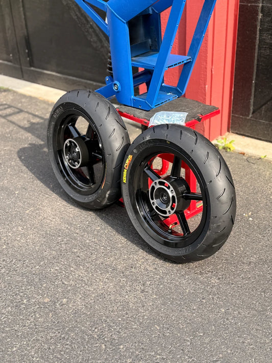 12" Supermoto Wheelset for Tuttio/Yozma/Heybike/Razor