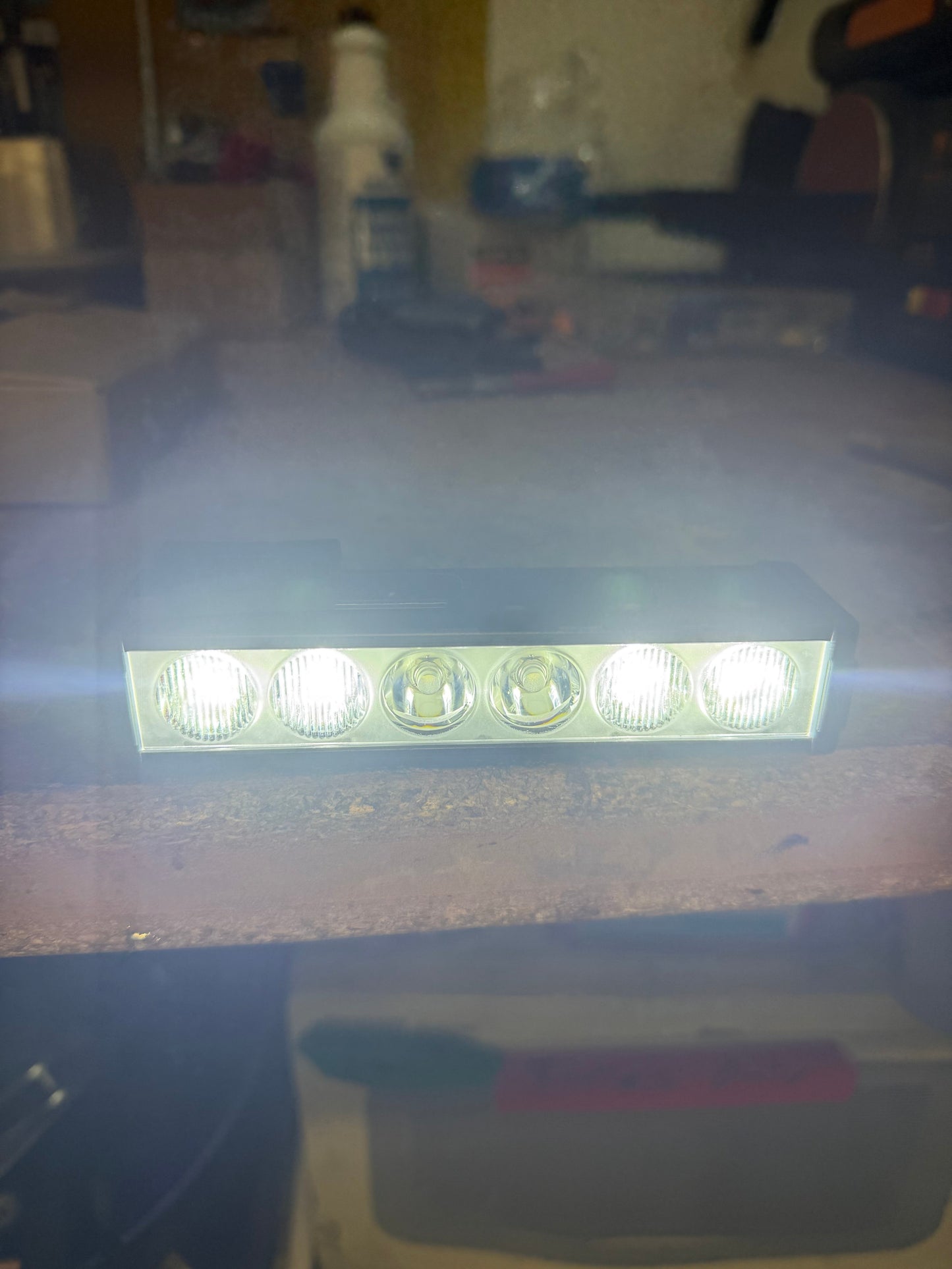 6 LED wide beam headlight