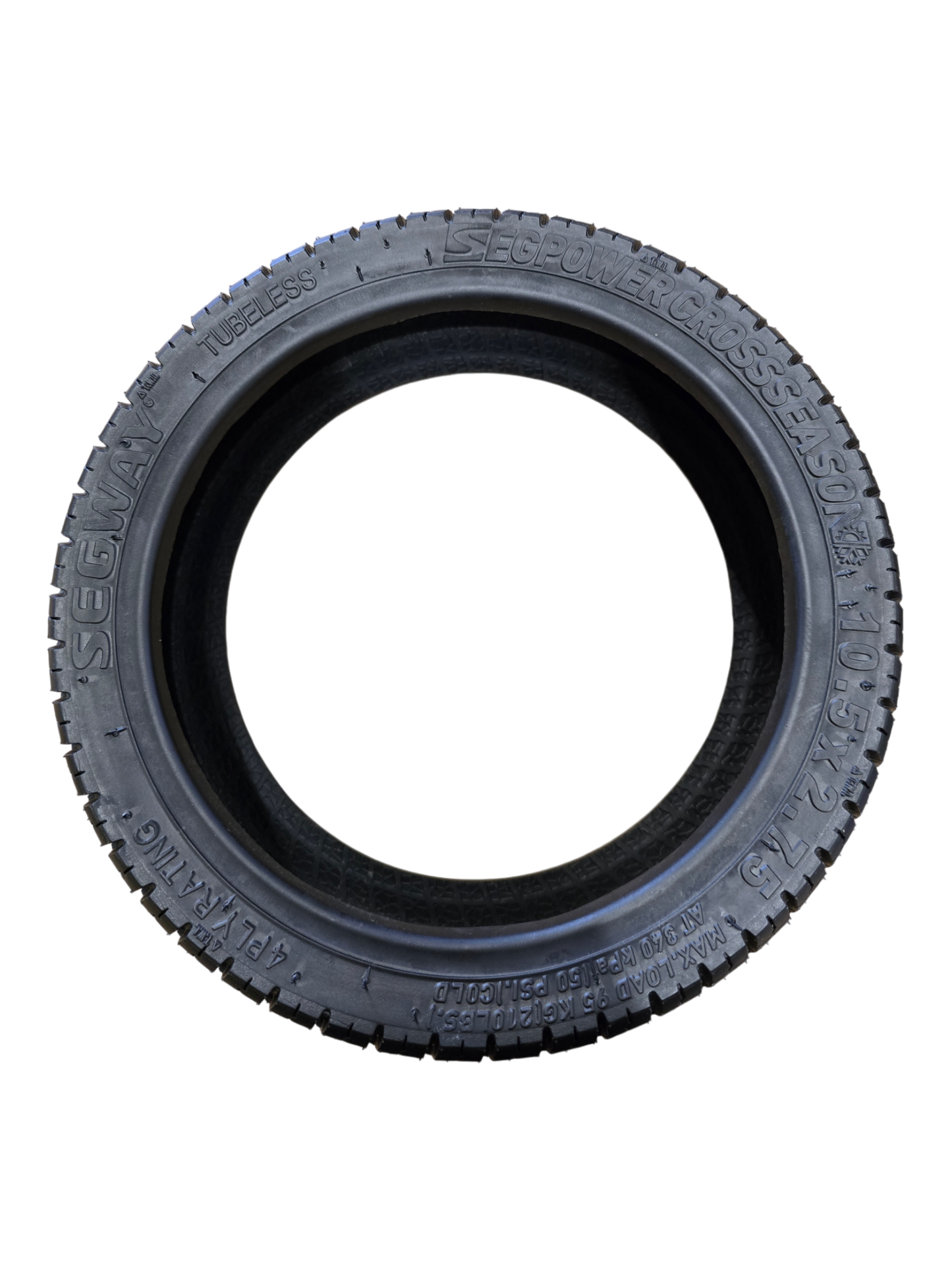 10.5" x 2.75" Tire for P100/ P65, Segway Crossseason