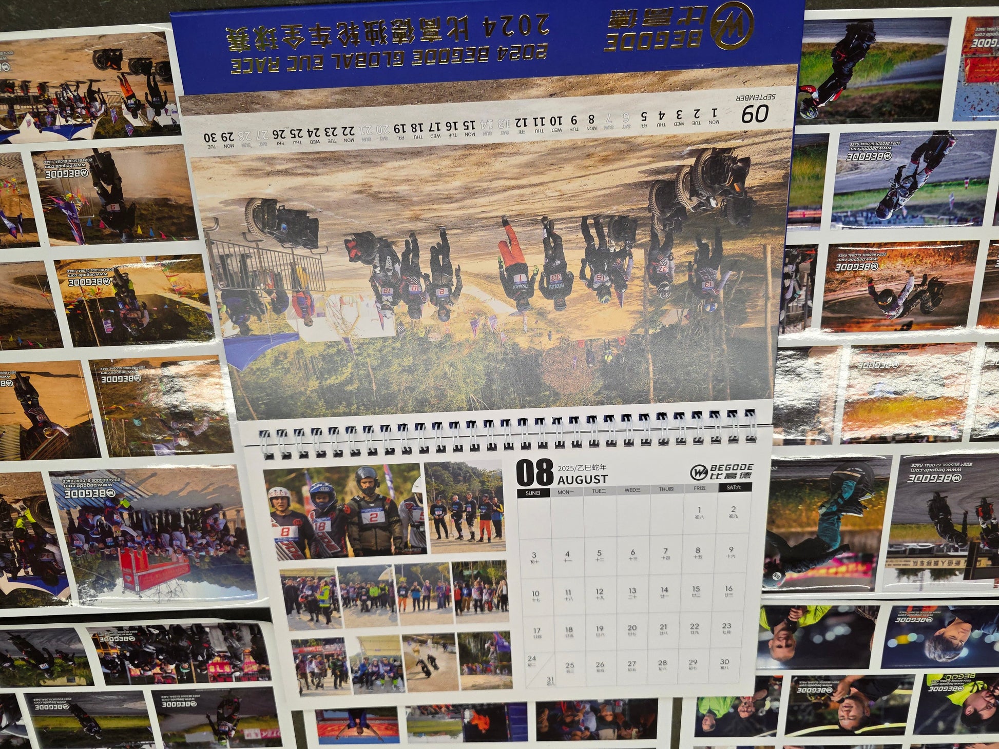 Begode Global Race Calendar and Sticker Photos