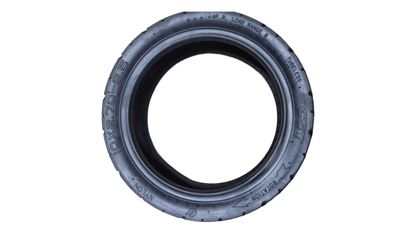 10x2.7 Tubeless Tire With Self Healing Glue For Apollo City/City Pro