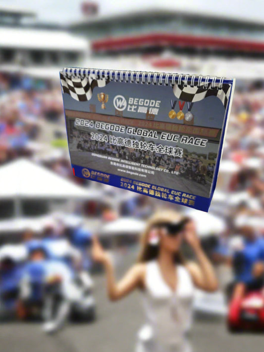 Begode Global Race Calendar and Sticker Photos