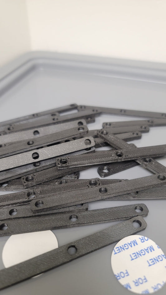 Master Pro 3d Printed Battery Spacers for Street Tire Upgrade